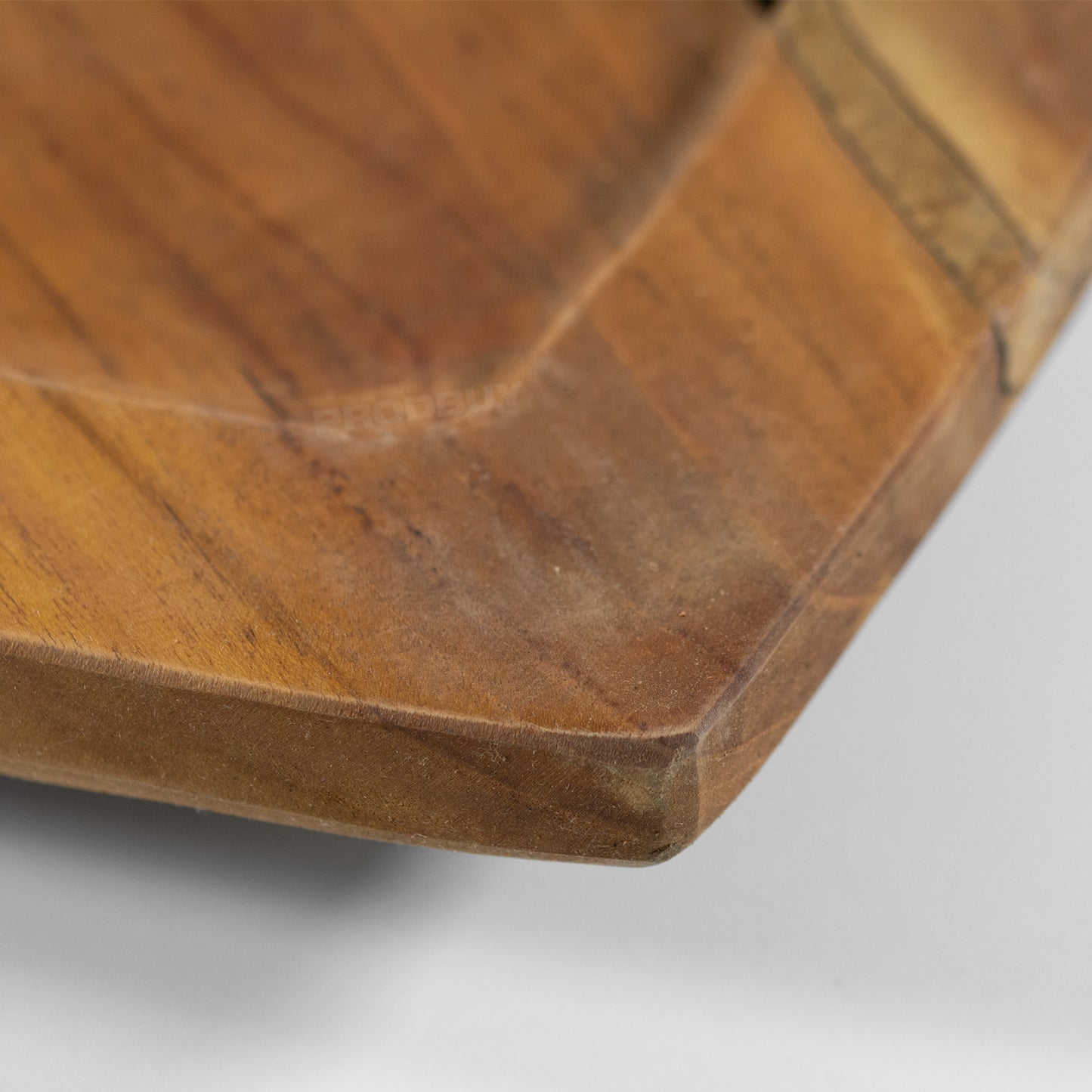 Heart Shape Teak Root Wood Serving Plate