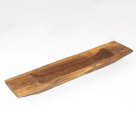 Teak Root Wood 71cm Large Decorative Fruit Bowl