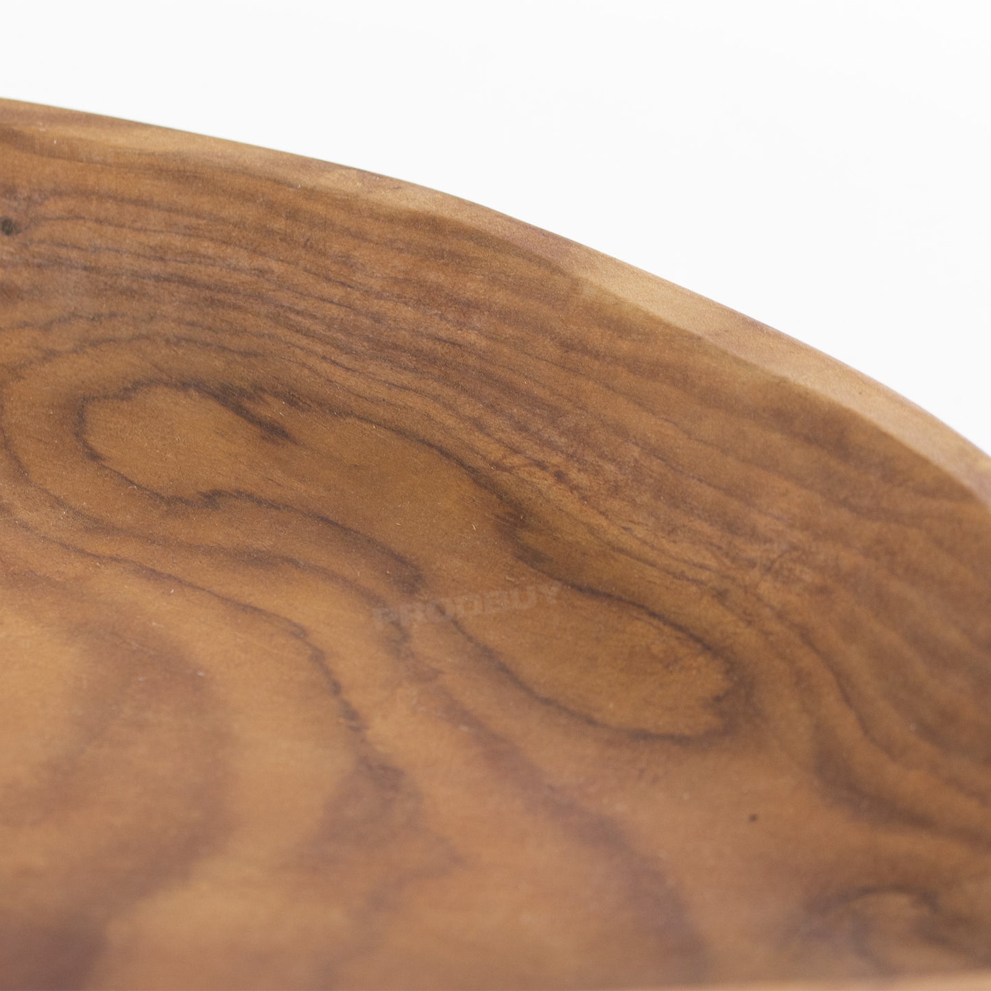 Large 40cm Teak Wooden Snack Serving Bowl