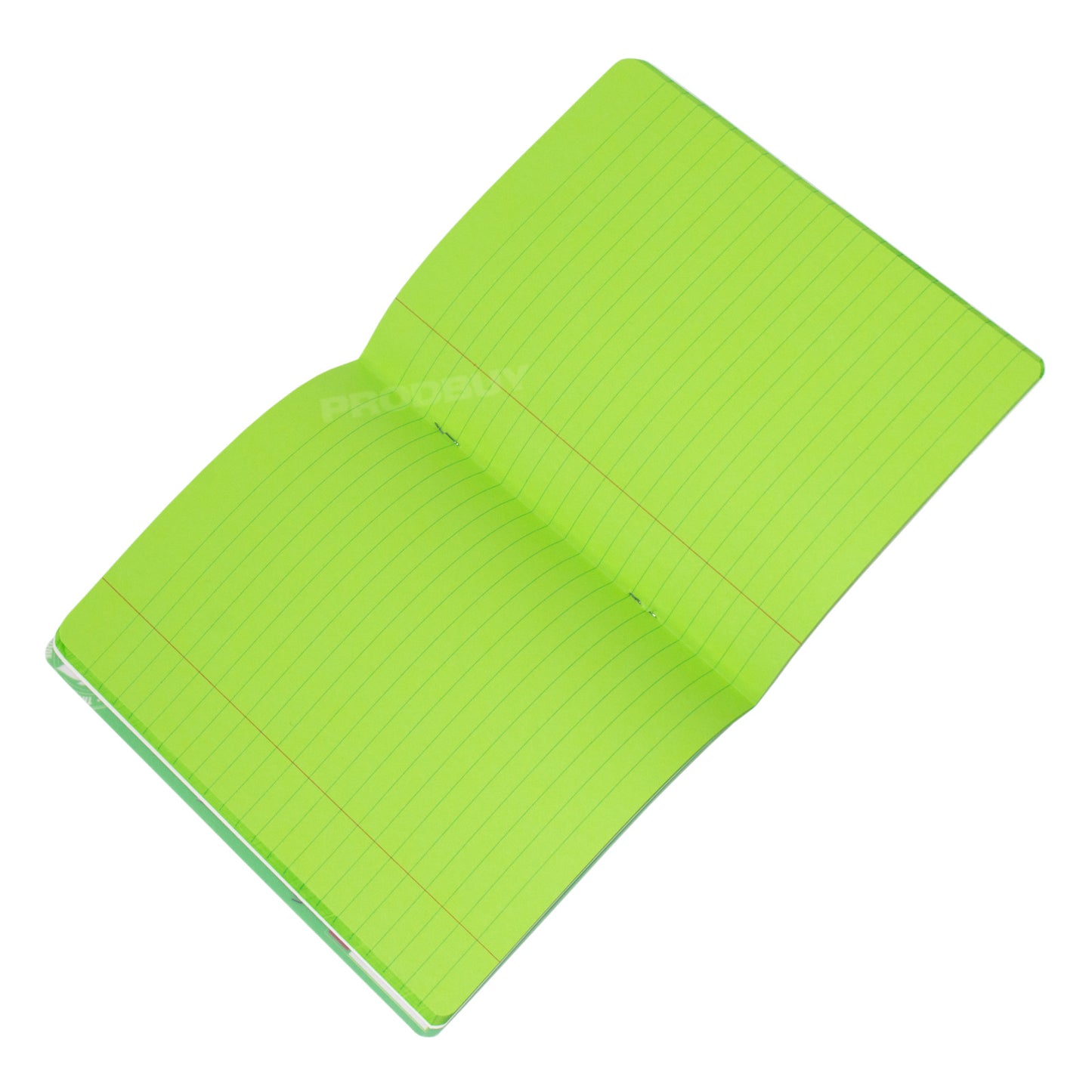 Set of 3 Green A5 Memory Paper Notebooks Lined Dyslexia Pads
