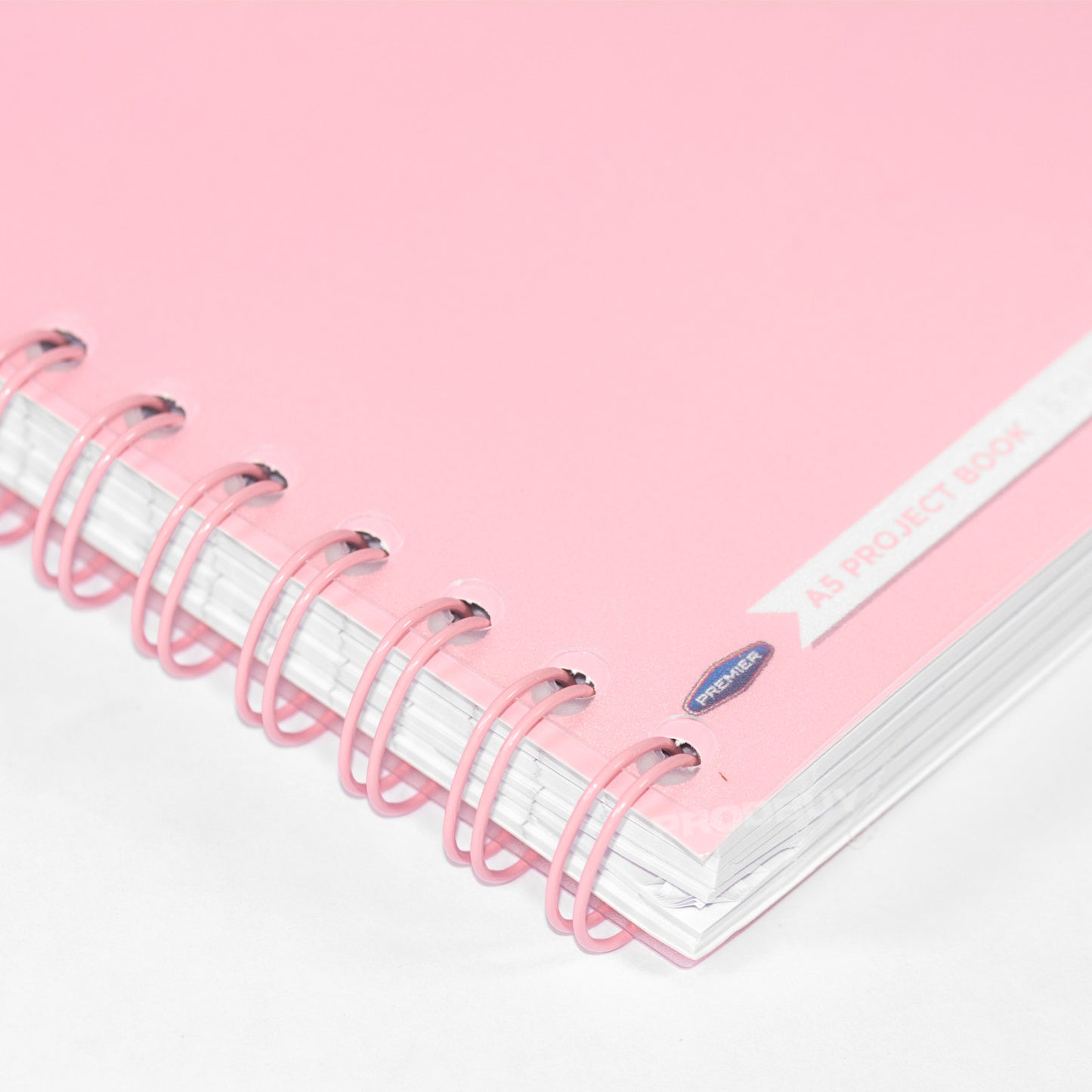 Pastel Colour A5 Spiral Project Book with White Tabs & Inserts