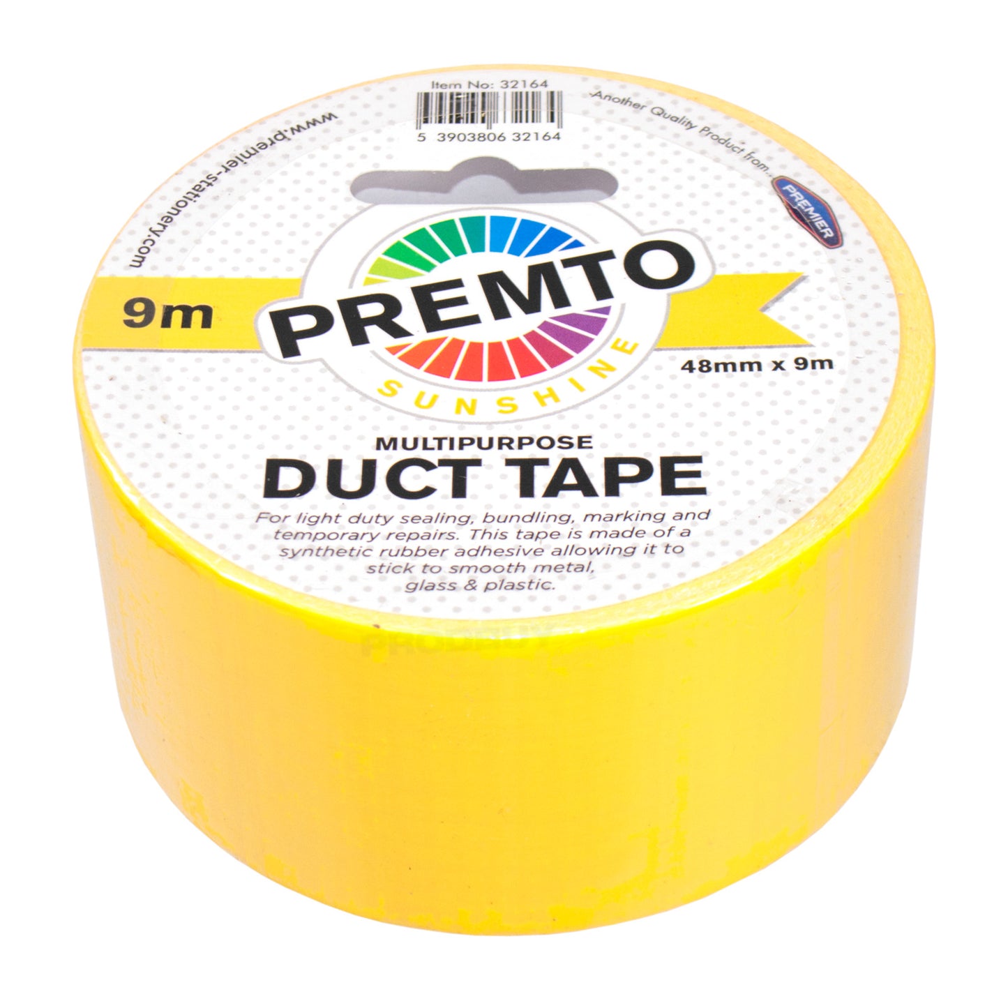Single Roll of Colour Duct Tape 48mm x 9m - Colour Choice