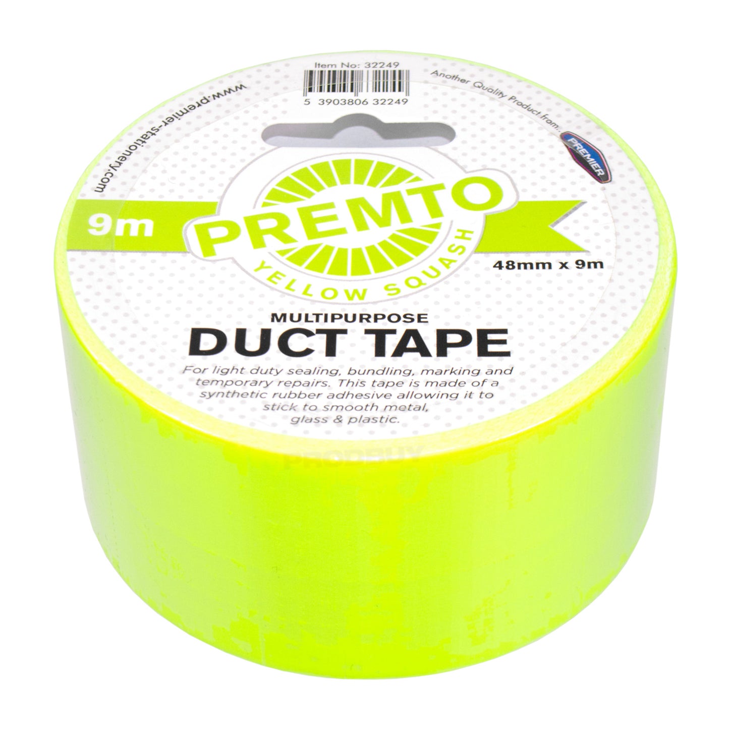 Single Roll of Colour Duct Tape 48mm x 9m - Colour Choice