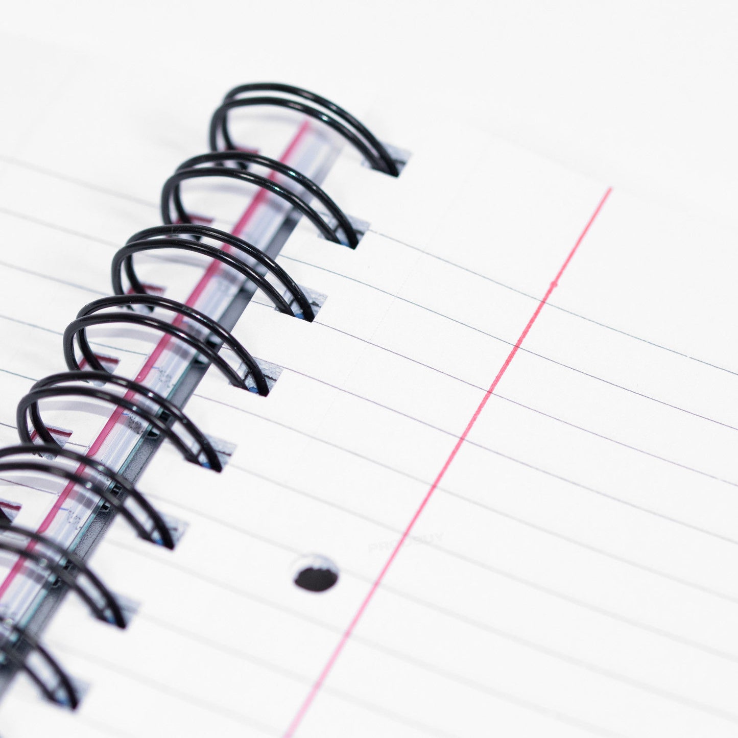 A5 Spiral Project Book Lined Paper Notebook with Colour Tabs & Inserts