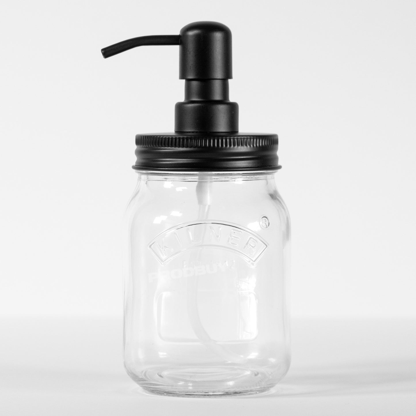 Set of 2 Kilner Glass Lotion Soap Dispensers