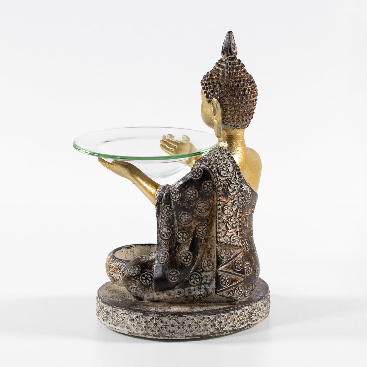 Buddha Oil Burner Tea Light Candle Holder