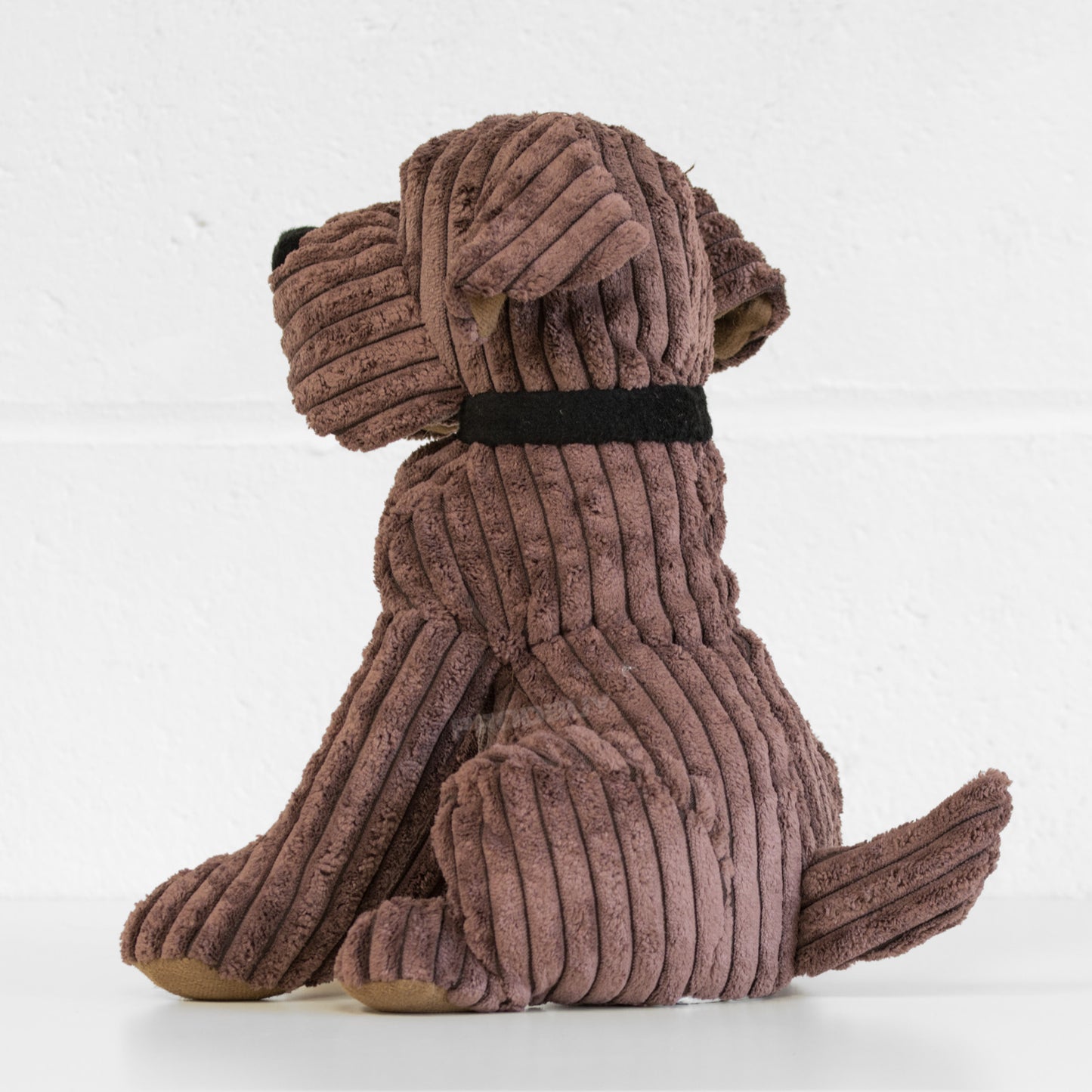 Ribbed Fabric Dog Door Stop