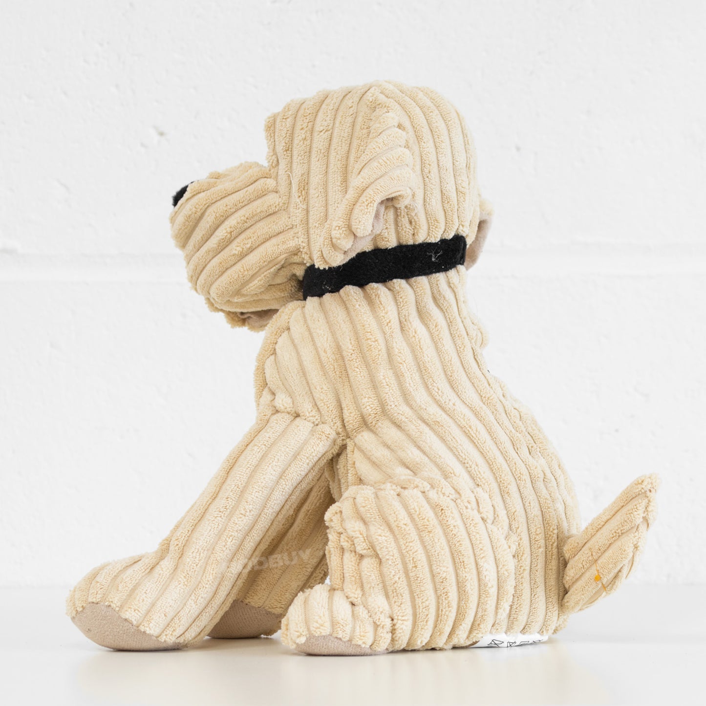 Ribbed Fabric Dog Door Stop