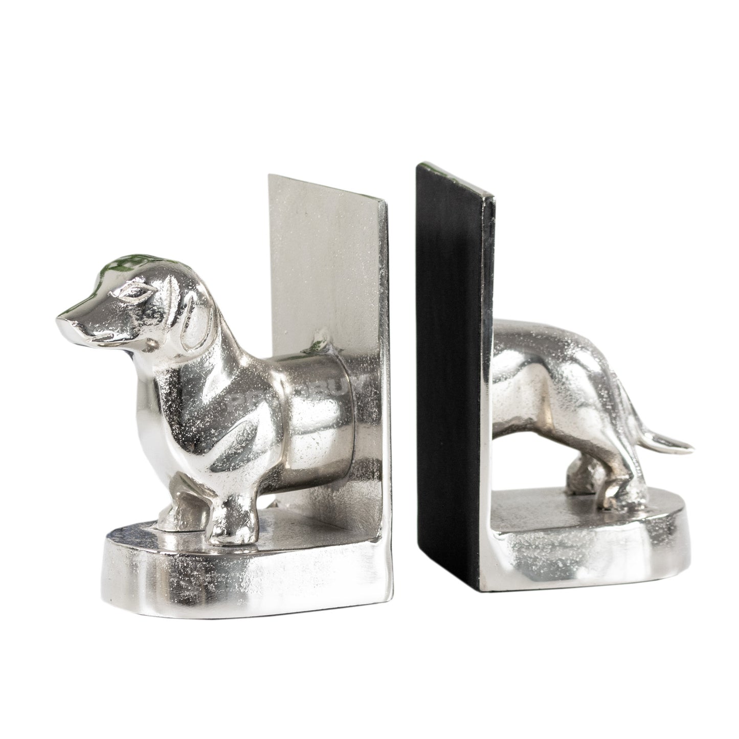 Vintage Style Sausage Dog / Dachshund Metal Bookends