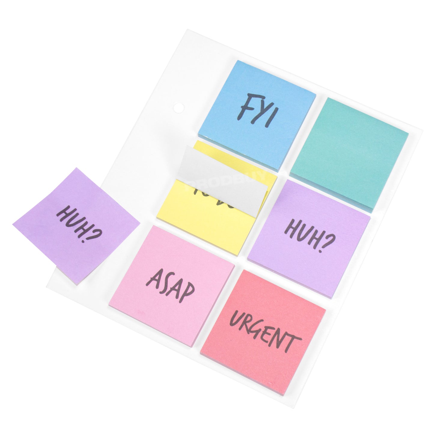Small Pastel Colour 240 Sticky Notes 4.5cm