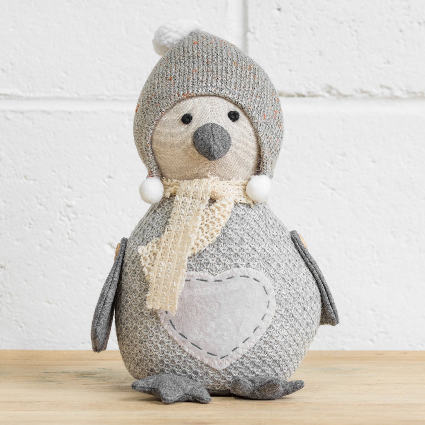 Penguin Door Stop with Hat & Scarf 1kg