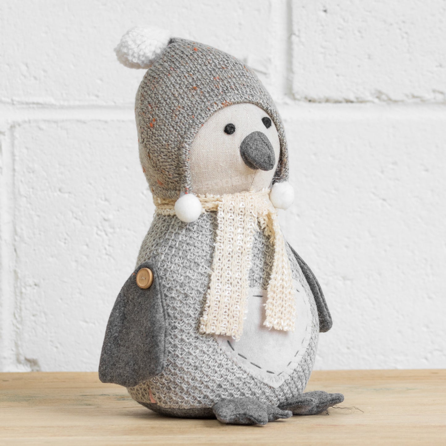 Penguin Door Stop with Hat & Scarf 1kg