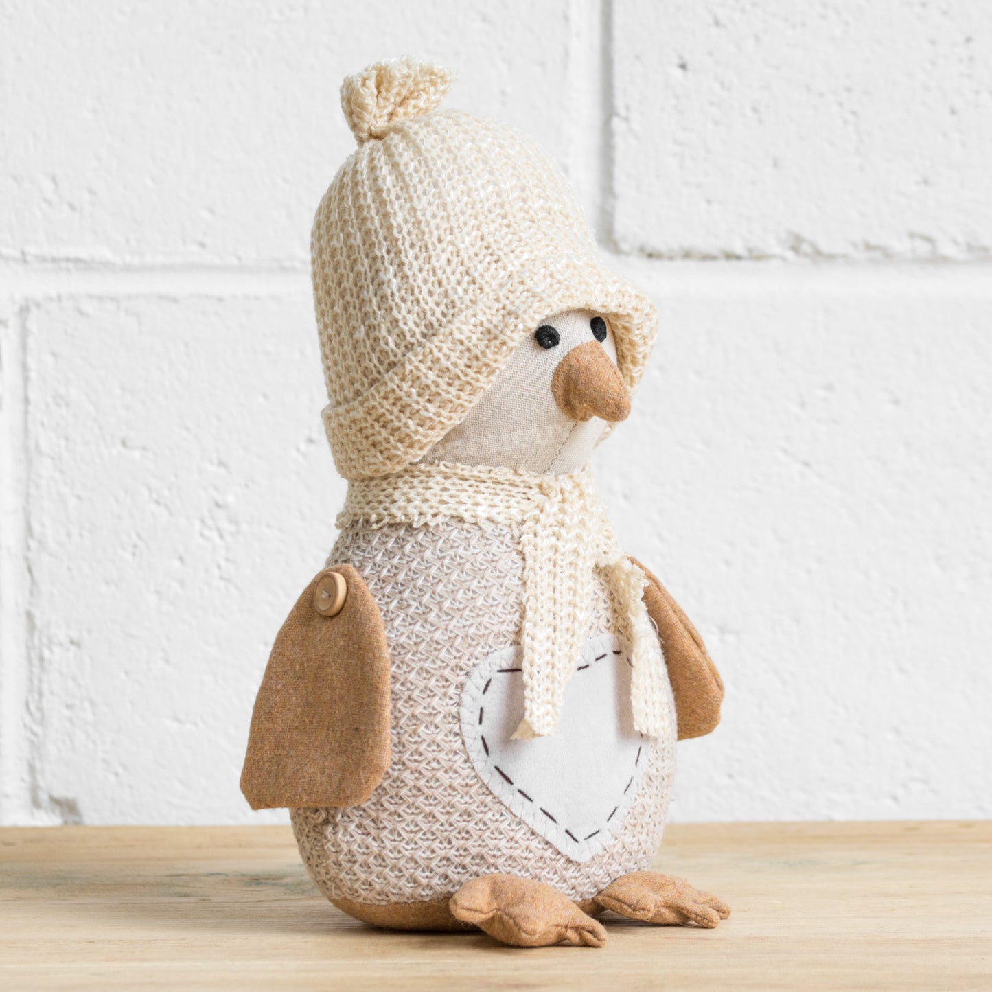 Penguin Door Stop with Hat & Scarf 1kg