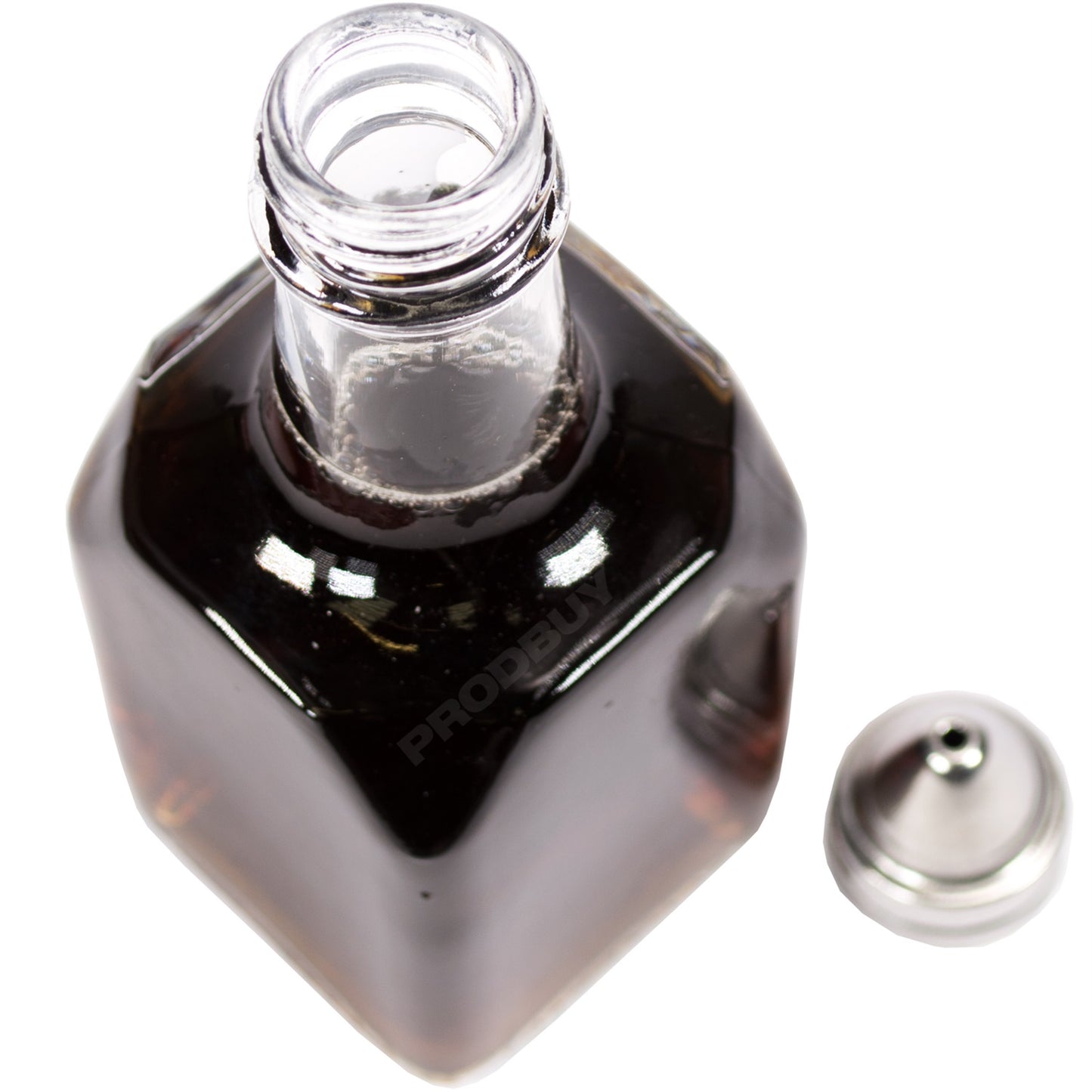 4 Pack Oil Vinegar Dispenser Bottles Pourers Catering Supplies Restaurant Cafe