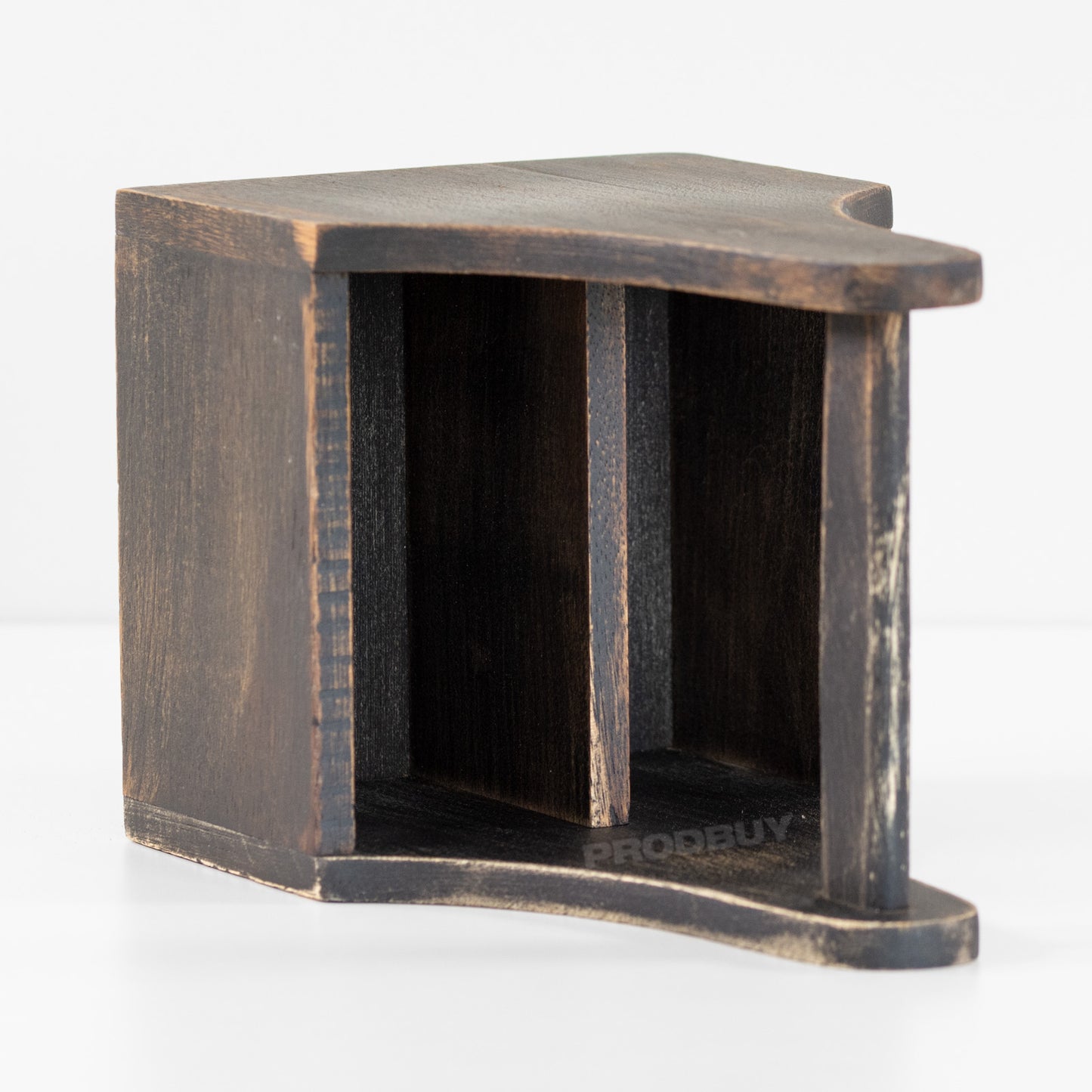 Wooden Condiment Storage Caddy with Handle