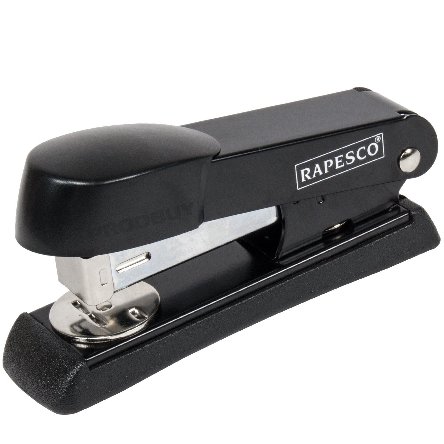 Rapesco Black Minno Stapler Half Strip Durable Metal