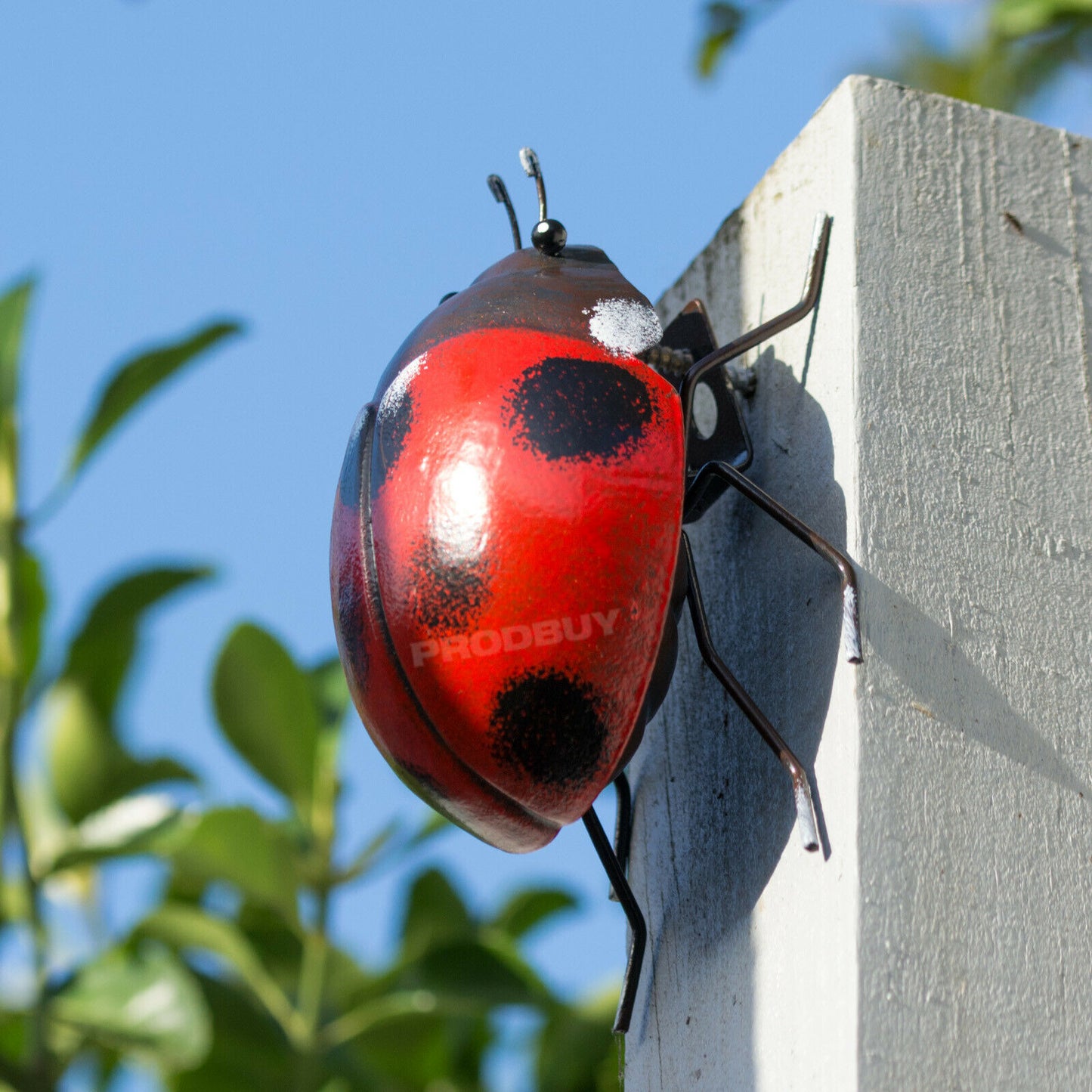 Metal Ladybird Ornament Small 12cm