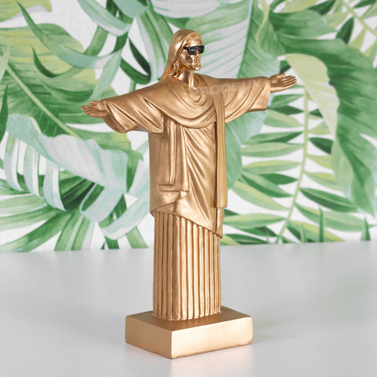 Gold Jesus Christ The Redeemer Ornament