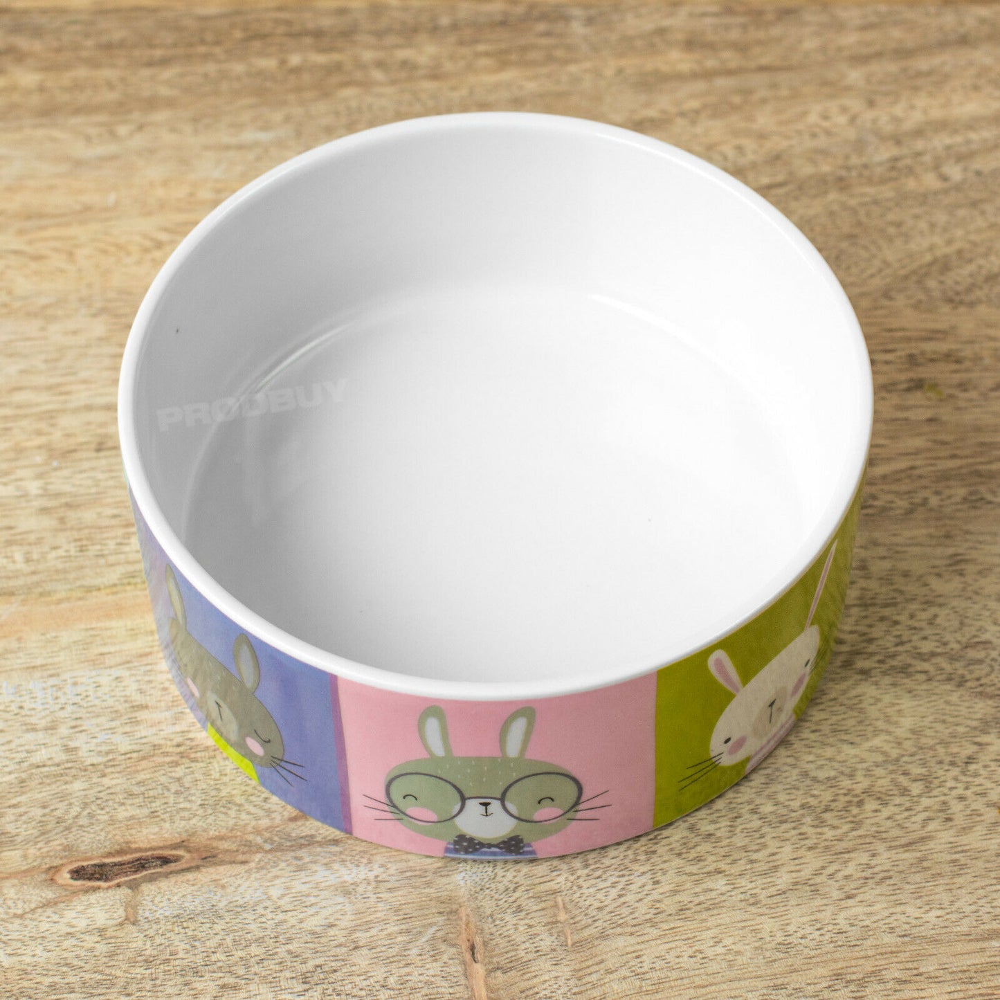 Mason Cash Rabbit Pawtraits Pet Food Bowl
