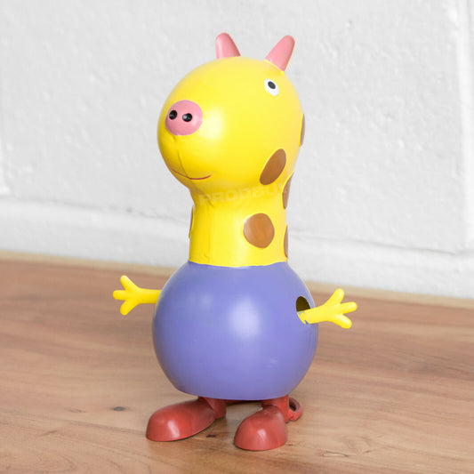 Cute 'Gerald Giraffe' Ornament Metal Nodding Peppa Pig Figure