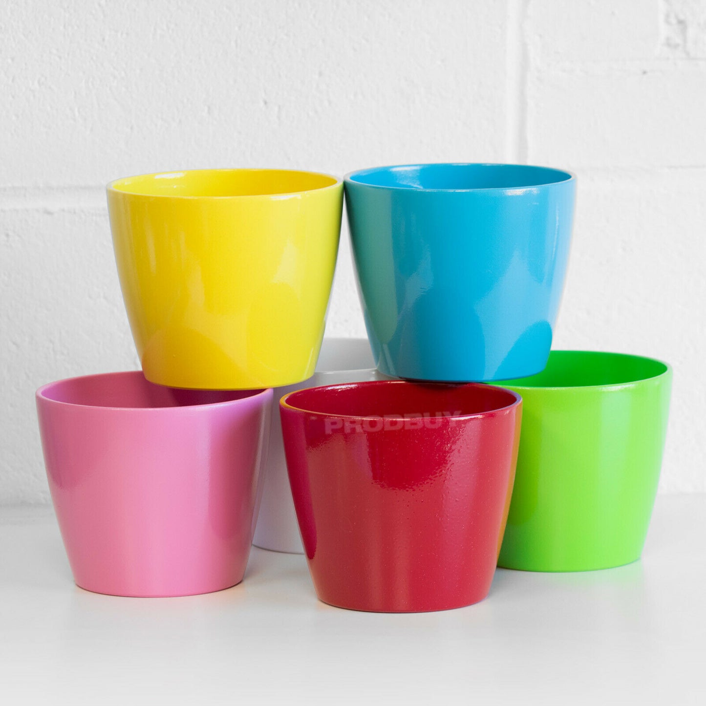 Colour Ceramic 1 Litre Plant Pot Cover