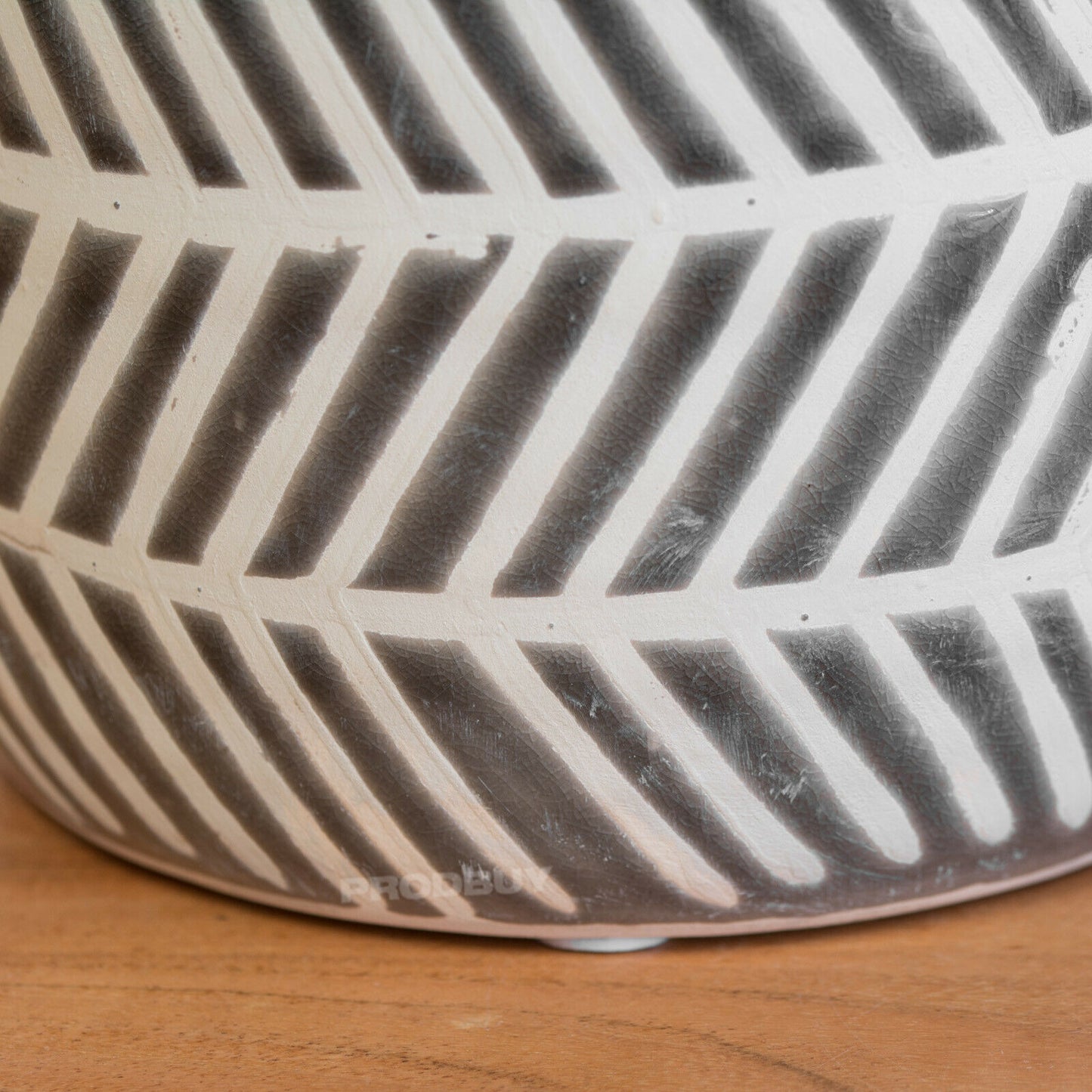 Large Tribal Pattern Decorative Vase 33cm Tall