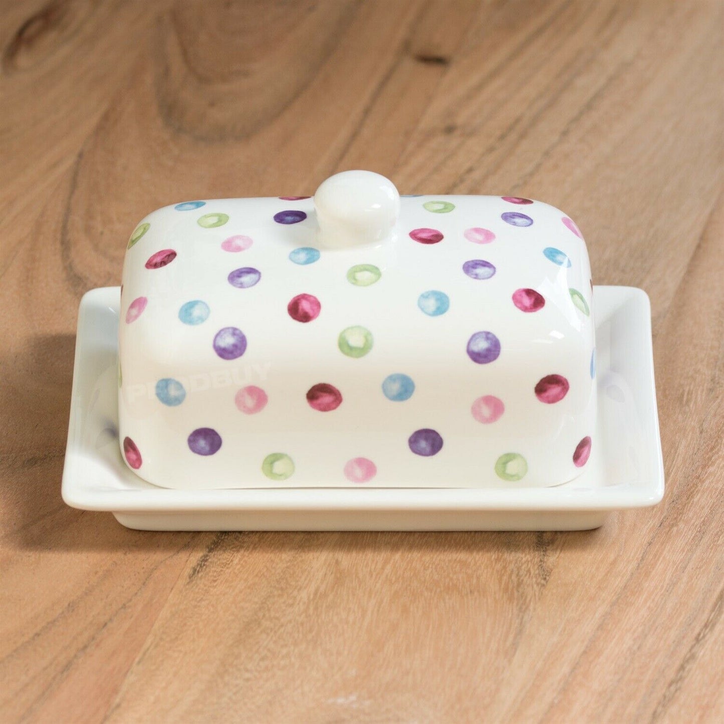 Polka Dot Spotty Butter Storage Dish