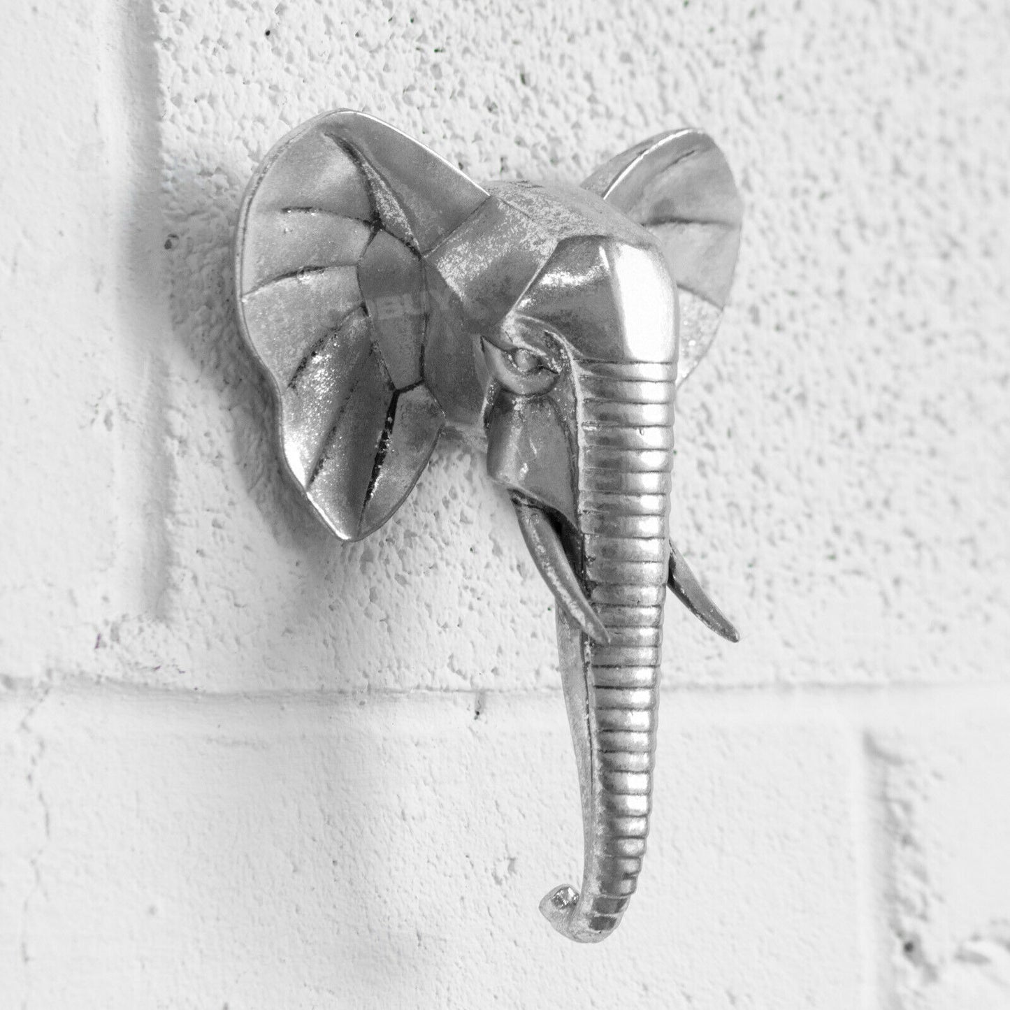 Elephant Head Wall Mounted Ornament
