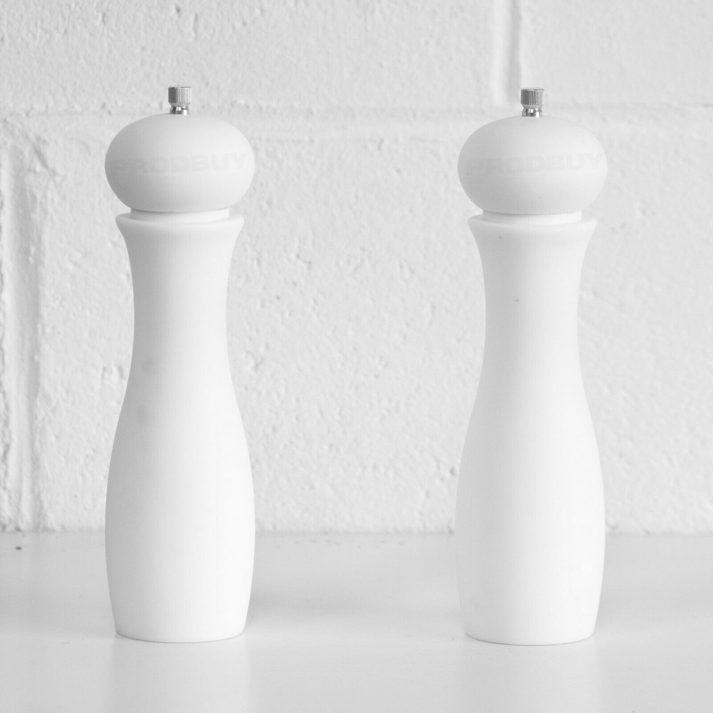 Set of 2 Manual Salt & Pepper Grinder Mills