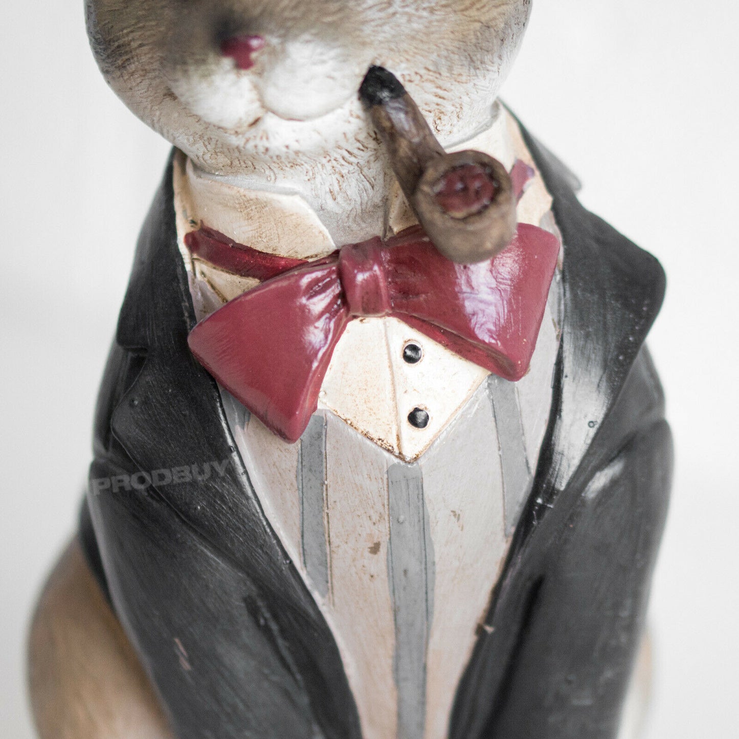 Gentleman Cat In Top Hat & Suit Resin Ornament 25cm
