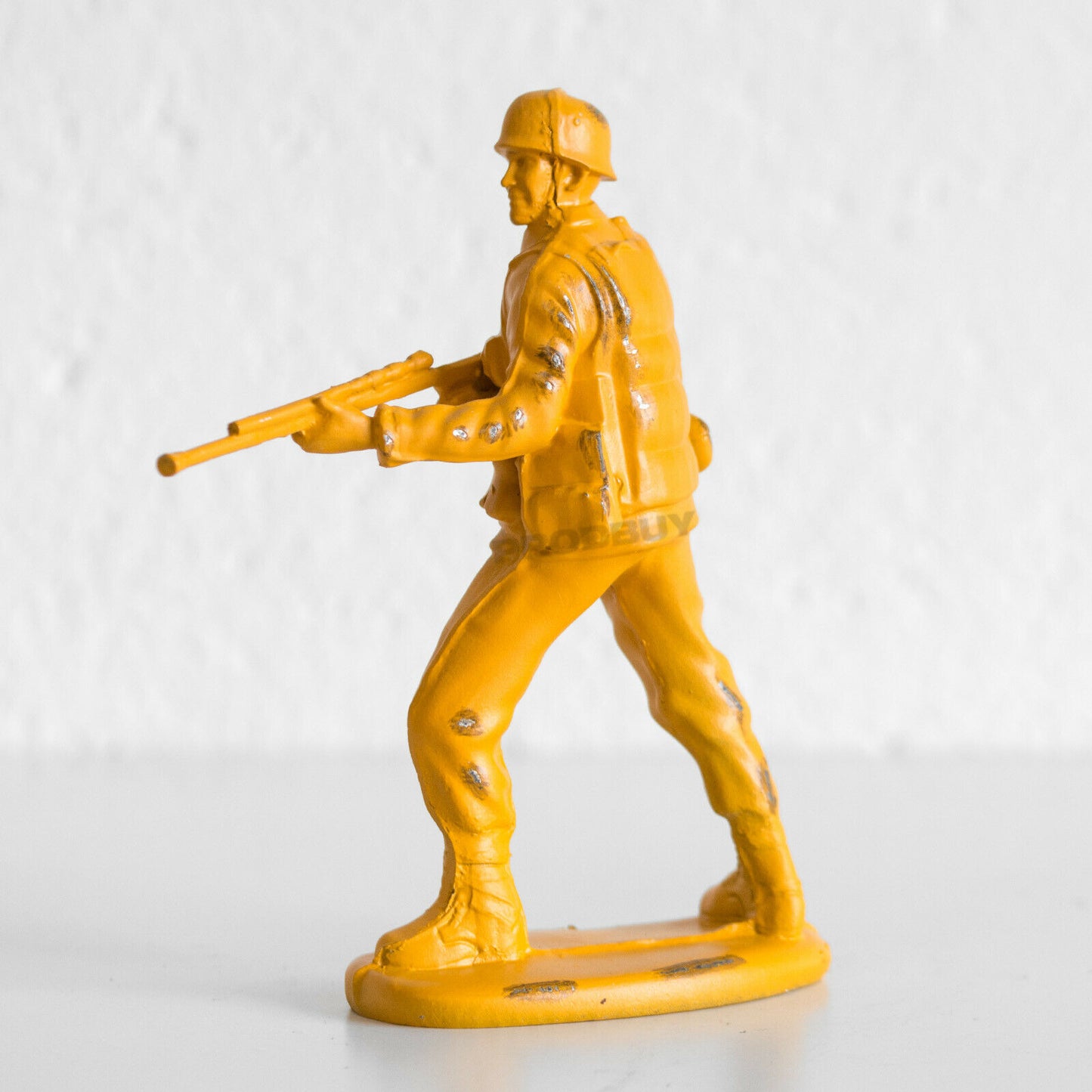 Yellow Toy Soldier Figure 17cm Standing Army Men Toys