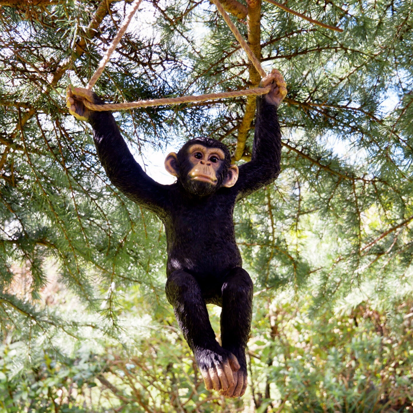 Climbing Monkey Tree Hanging Garden Ornament