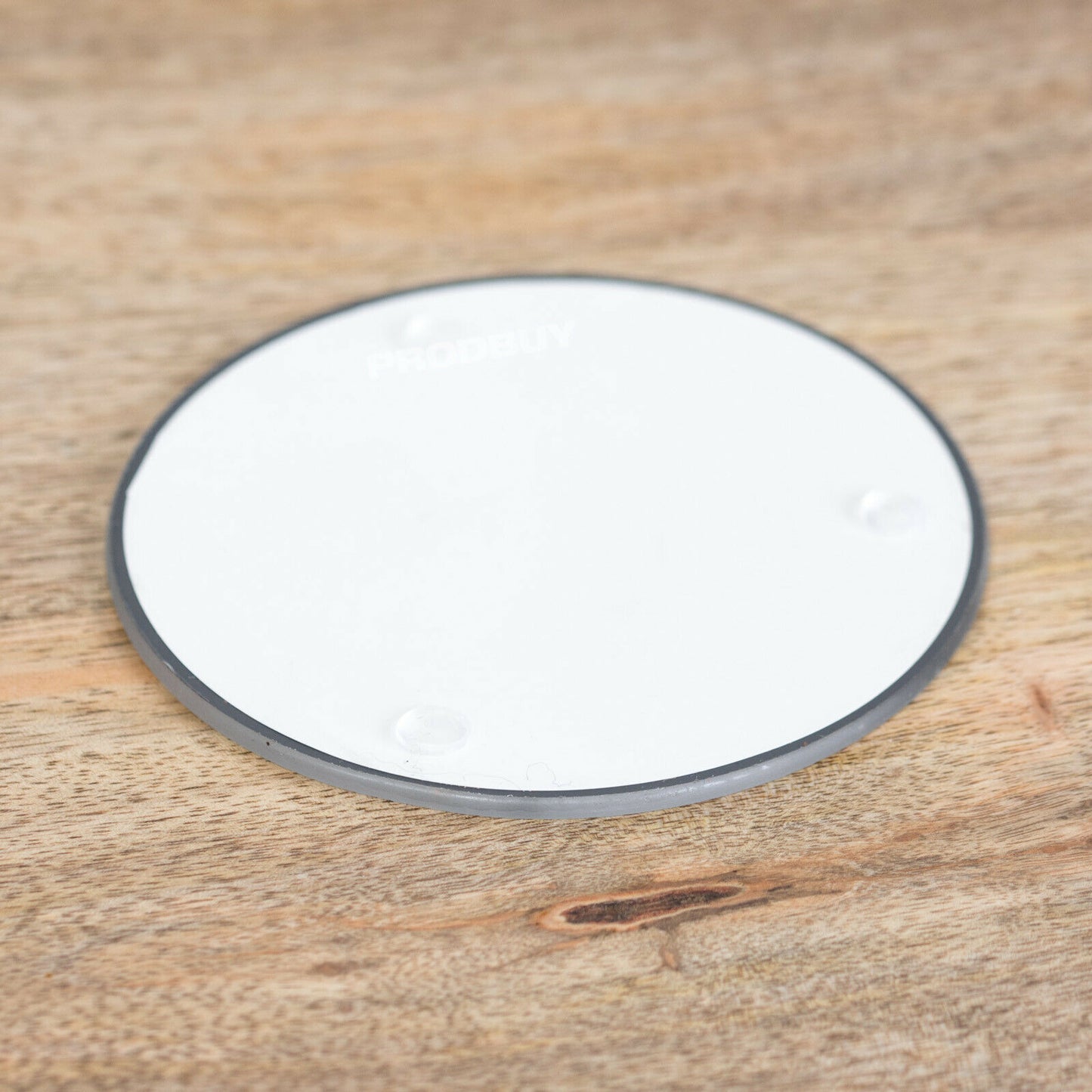 Marble 10cm Glass Coaster Pillar Candle Plate Candlestick Stick Holder