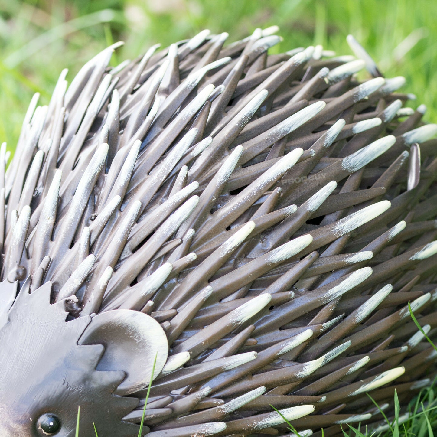 Happy Hedgehog 30cm Metal Garden Ornament