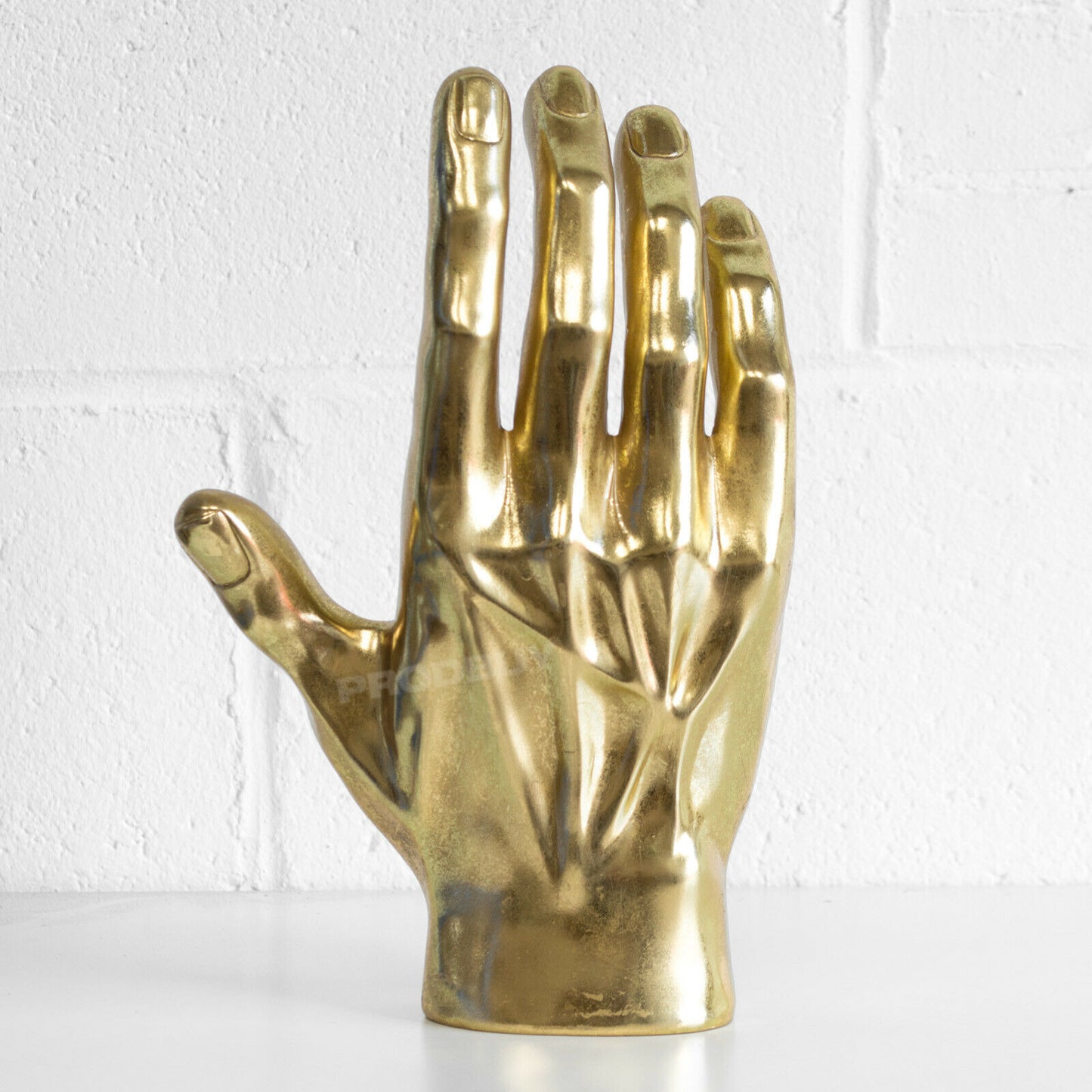 Large 35cm Gold Hand Sculpture