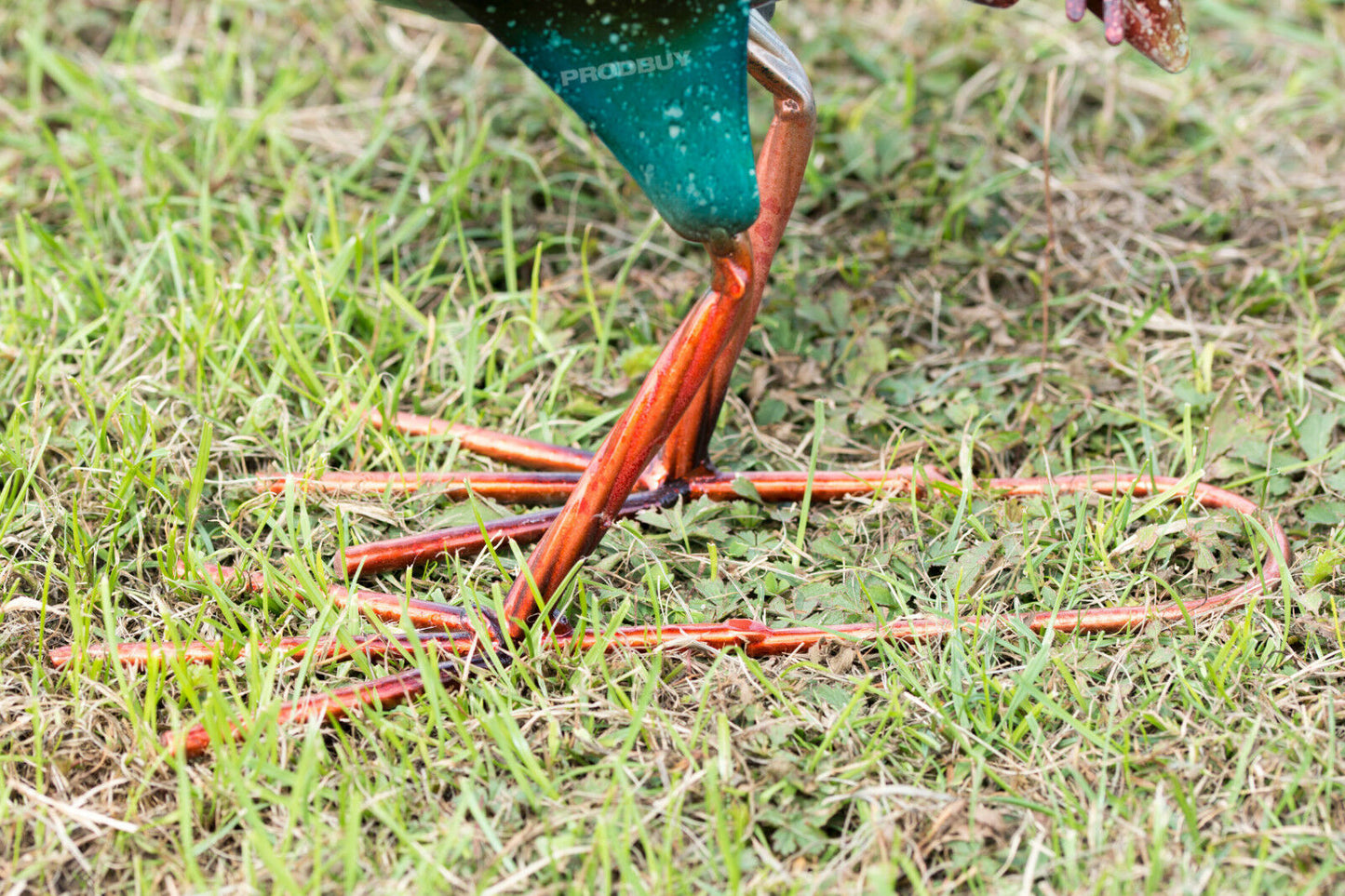 Large Exotic Peacock Metal Garden Ornament