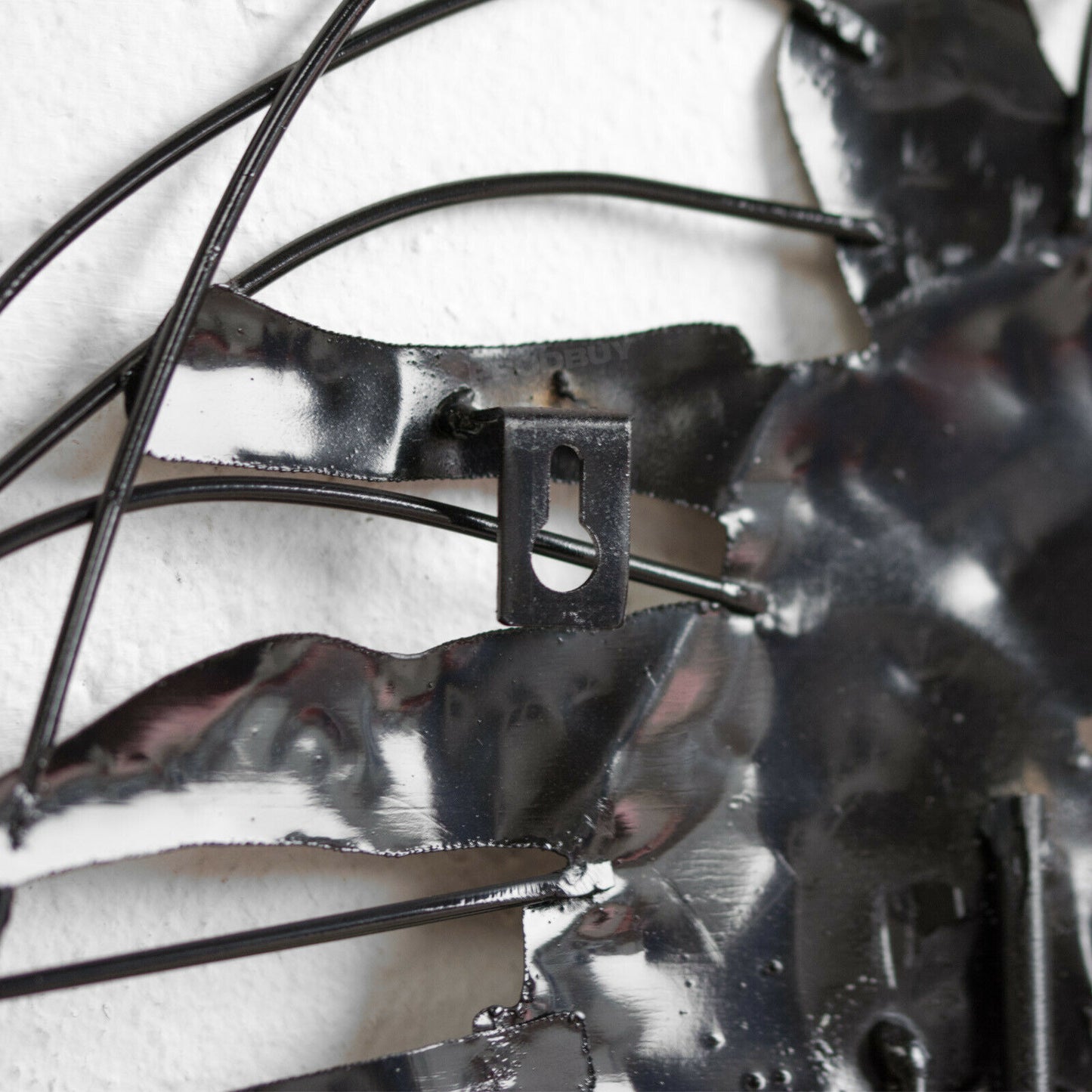 Abstract Horse 3D Metal Wall Art Extra Large 77cm Sculpture