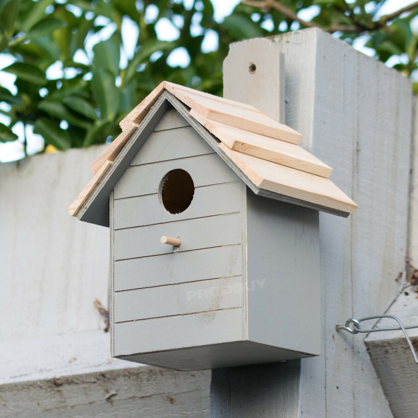 Wall Mounted Wooden Bird House