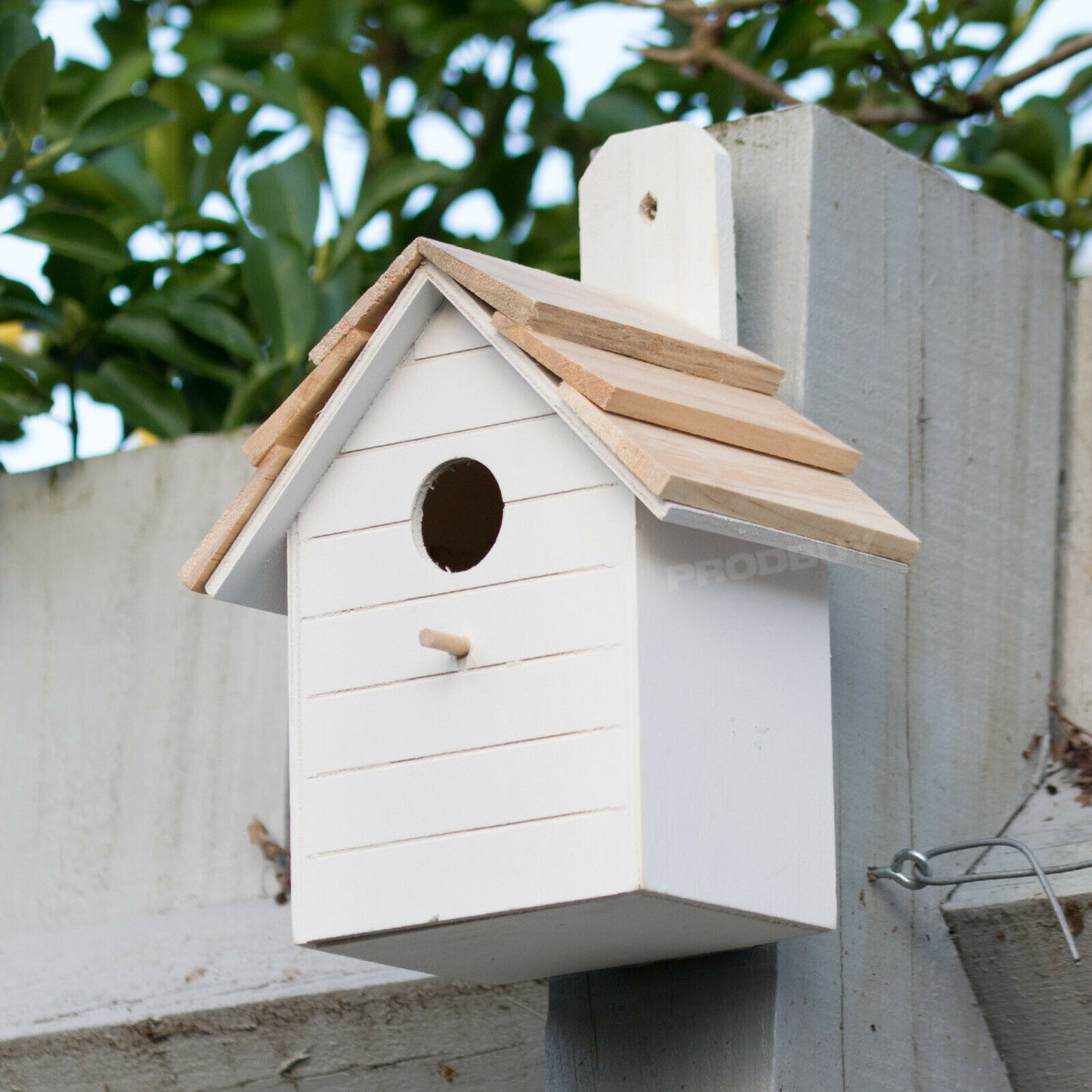 Wall Mounted Wooden Bird House