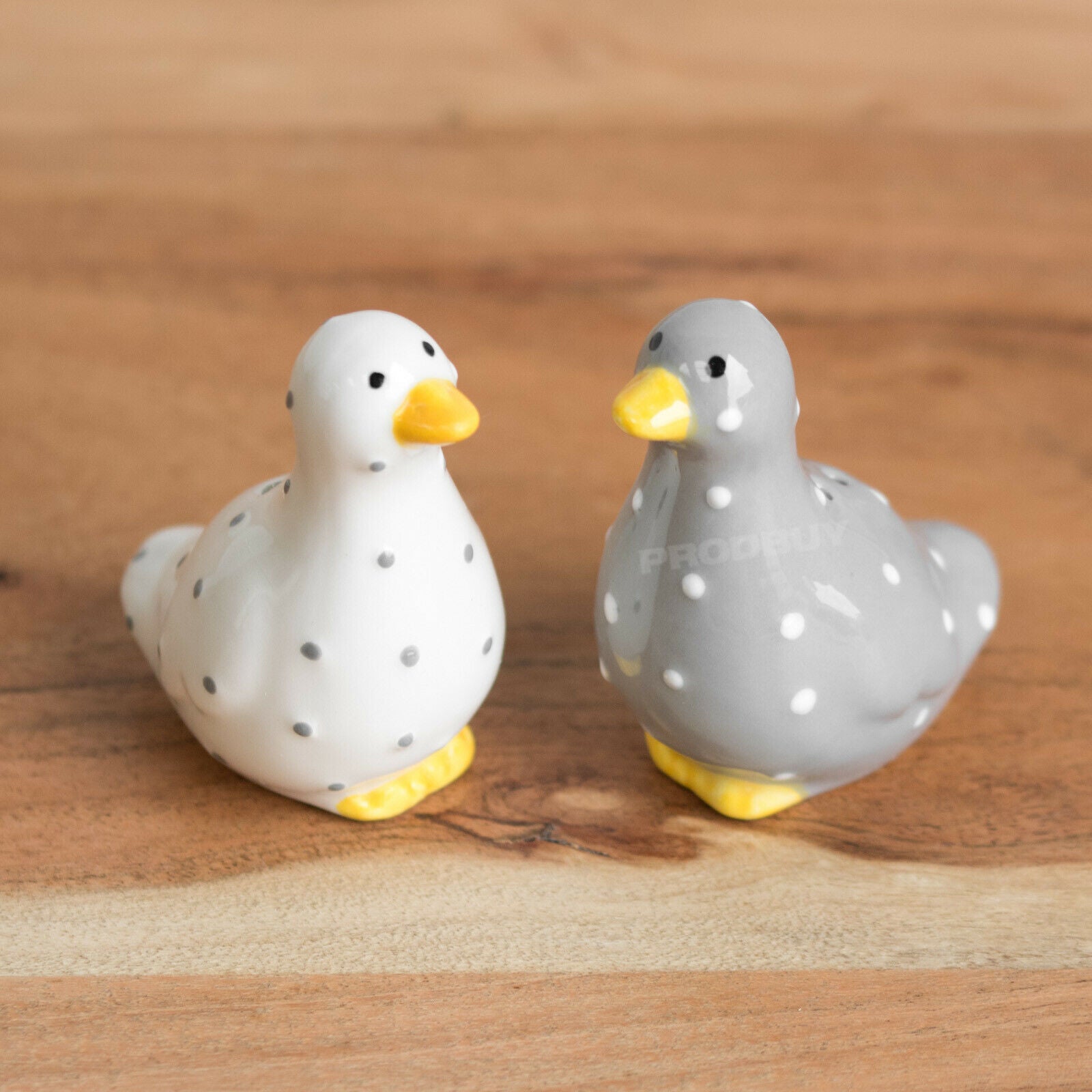 Duck salt and pepper on sale shakers