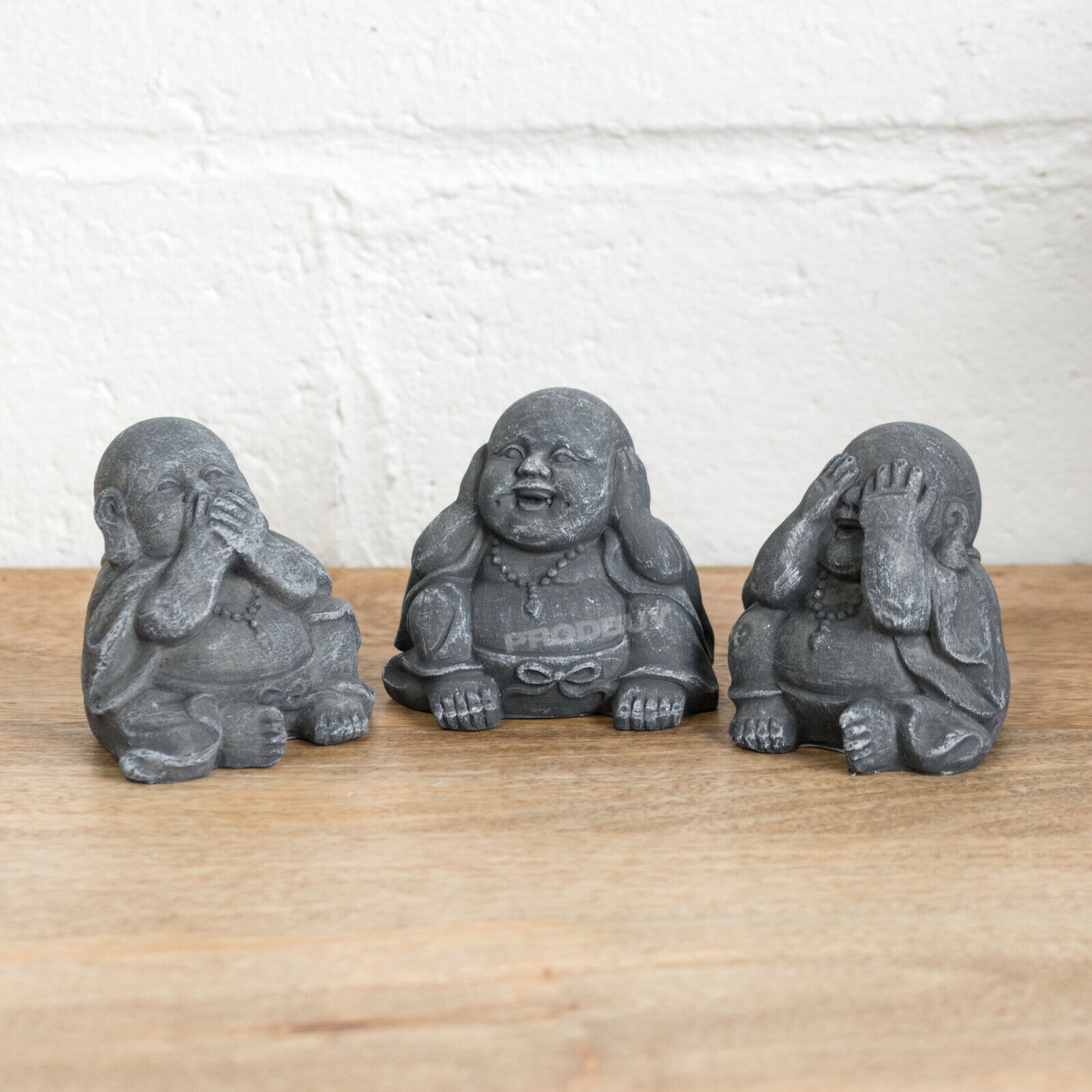 Small Three Wise Buddha Ornaments See Speak Hear No Evil