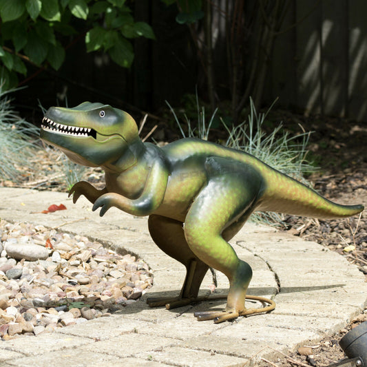 Large Metal Tyrannosaurus Rex 60cm T Rex Ornament