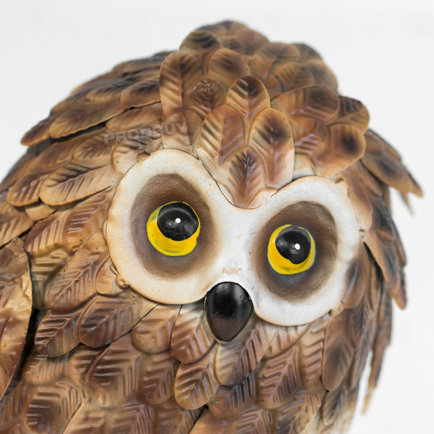 Brown Owl Metal 21cm Garden Ornament
