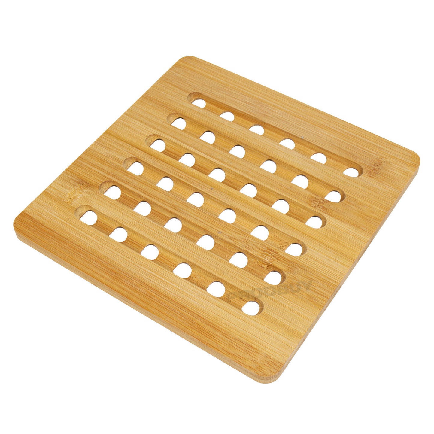 Bamboo Wood Square 20cm Kitchen Trivet