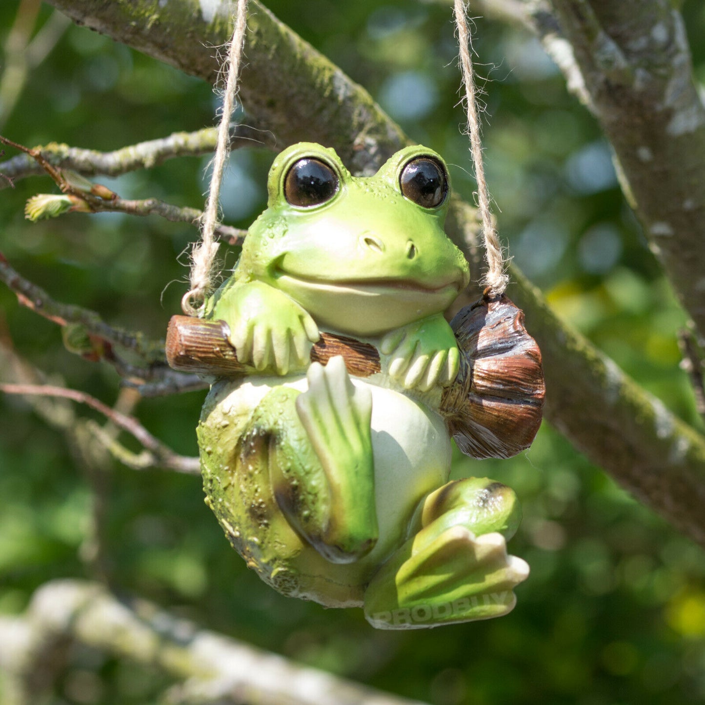 Small Hanging Frog Garden Ornament