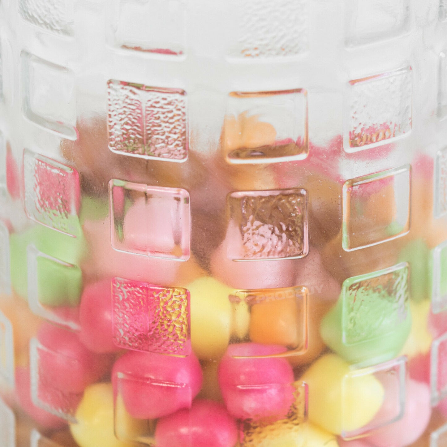 Small 1 Litre Round Glass Storage Jar