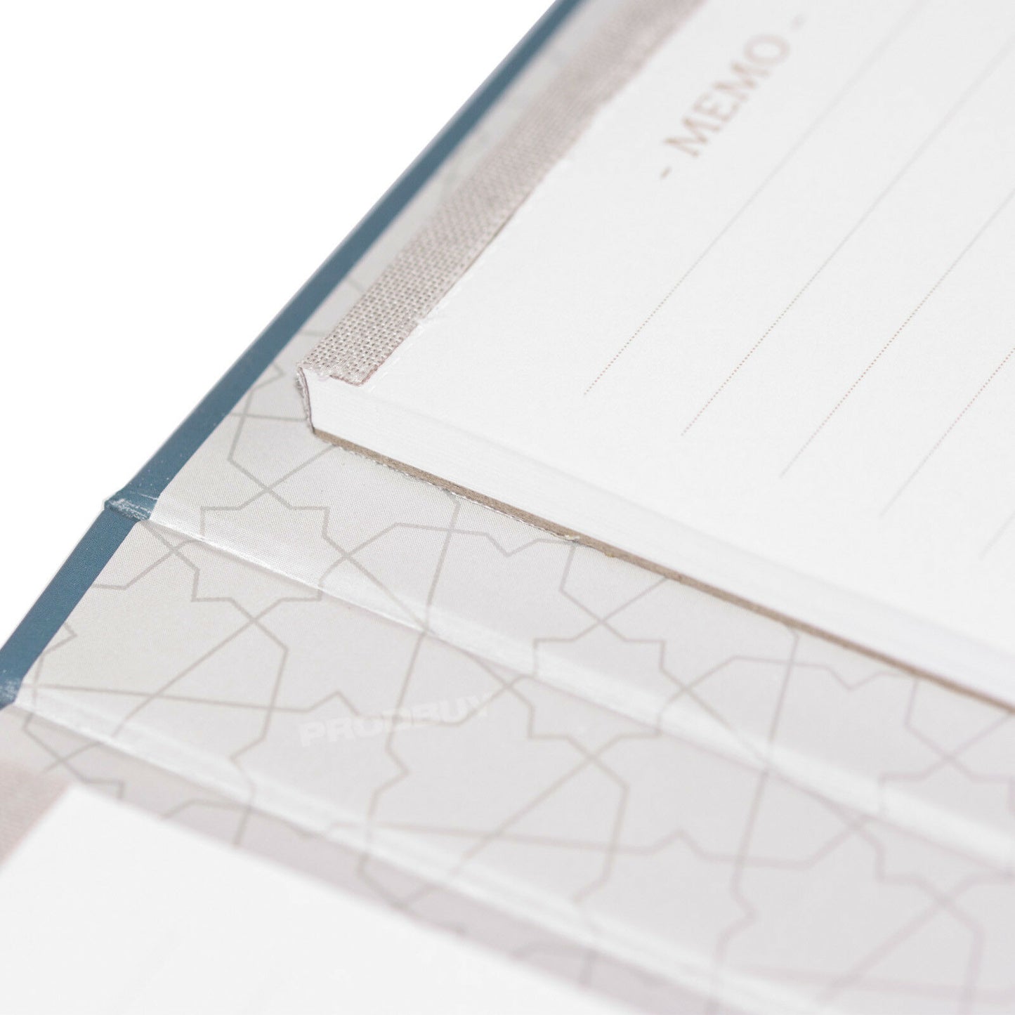 Blue Floral 'To Do, Wish List & Memo' Pad