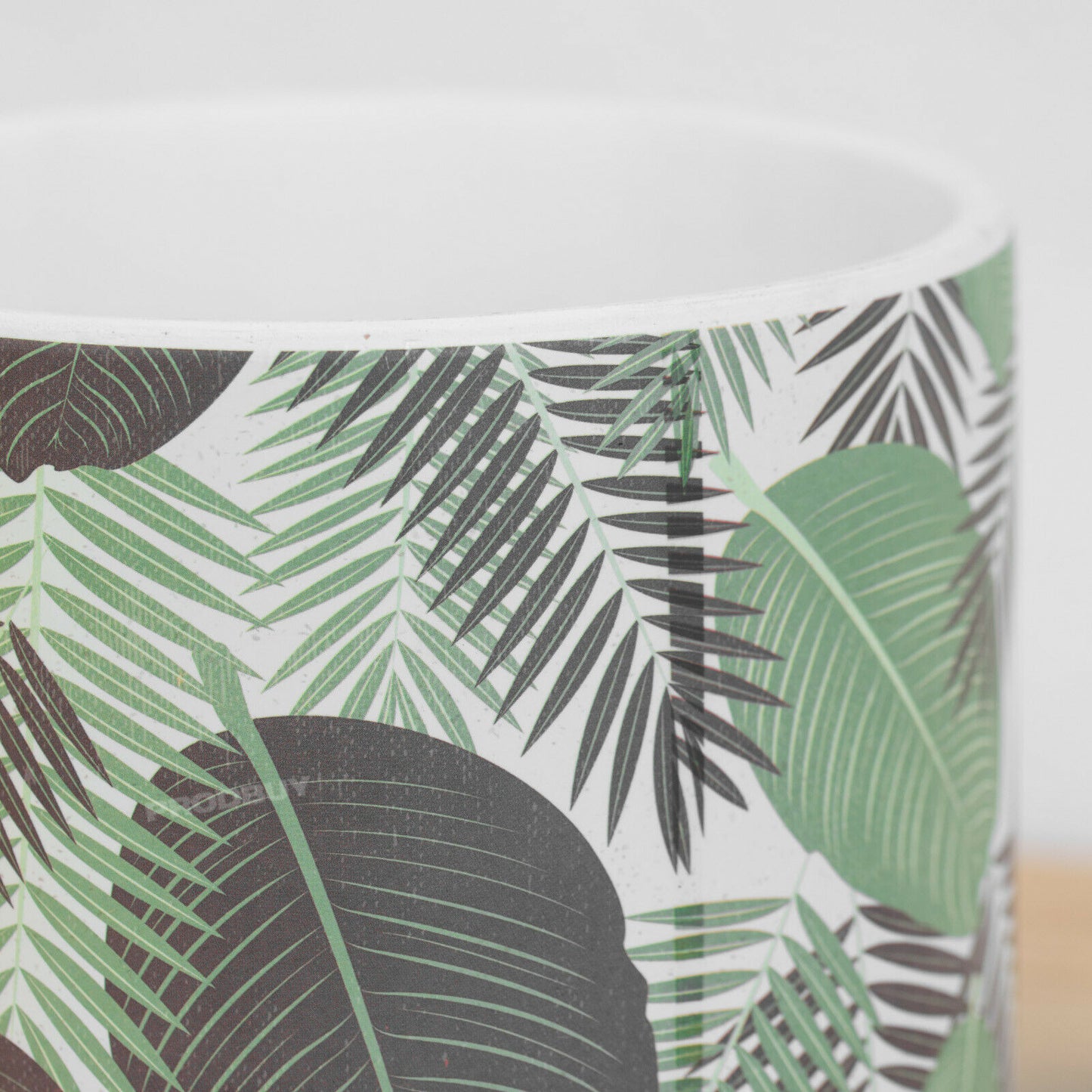 Floral Leaves Large 14.5cm Plant Pot