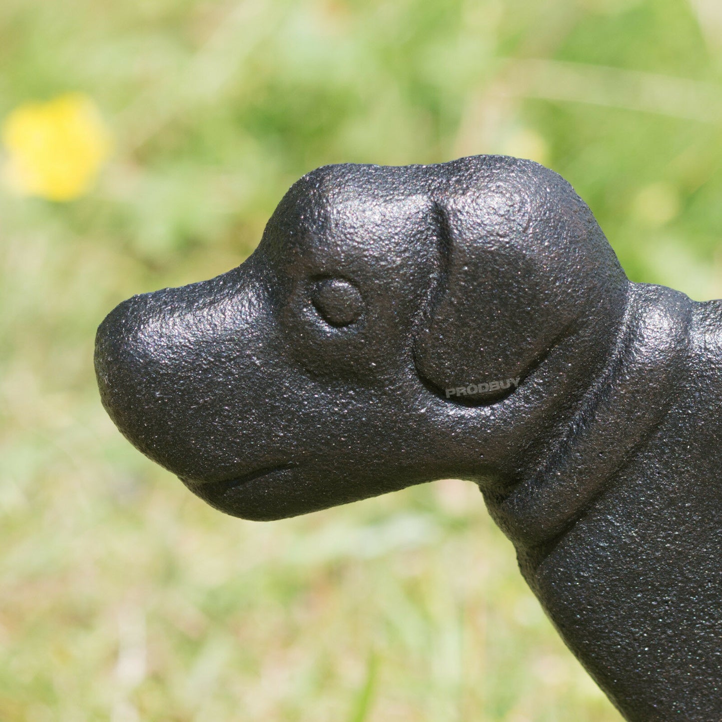 Cast Iron 'No!' Fouling Dog Poo Garden Sign