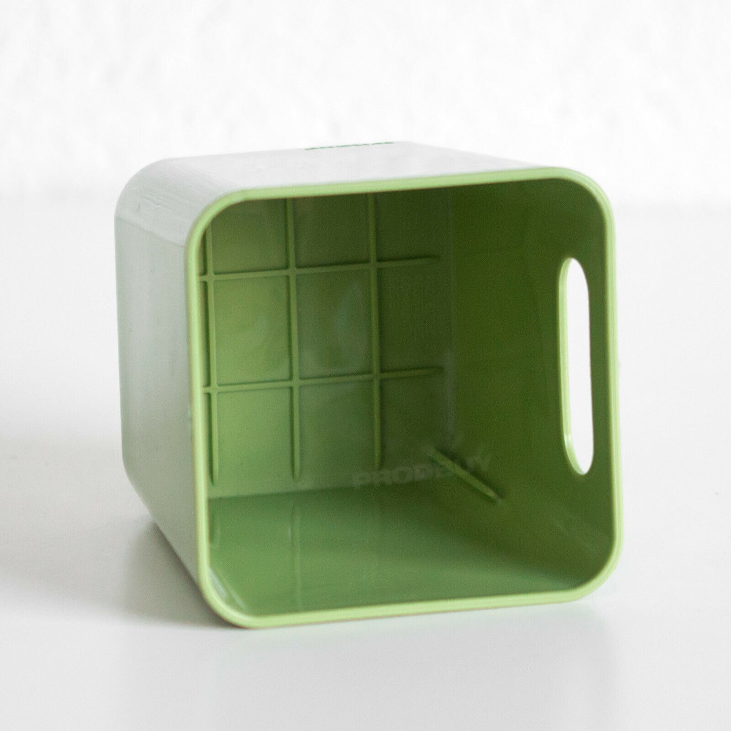 Green 10cm Plastic Pen Pot Holder Desktop Organiser